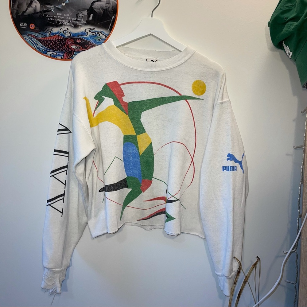 PUMA vintage Olympic crew